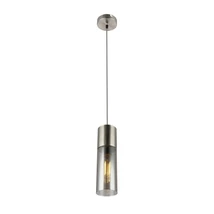 Pendul Globo ANNIKA metal nichel mat sticla E27 1x 25W (nu contine) IP20 - 21000HN
