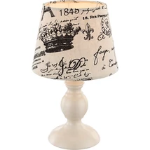 Veioza Globo METALIC metal coffee textil E14 1x 40W (nu contine) IP20 - 21692