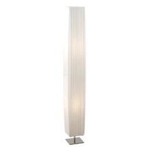 Lampadar Globo BAILEY metal chrom textil alb E27 2x 40W (nu contine) IP20 - 24662