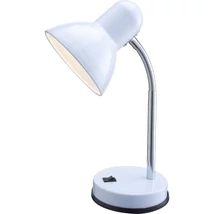 Veioza de birou Globo BASIC plastic alb E27 1x 40W (nu contine) IP20 - 2485