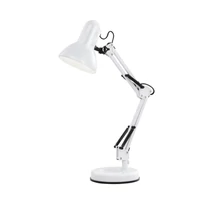 Veioza de birou Globo FAMOUS metal alb E27 1x 40W (nu contine) IP20 - 24881