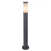 Stalp exterior Globo BOSTON otel inoxidabil antracit plastic opal E27 1x 23W (nu contine) IP44 - 31588A