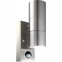 Aplica exterior Globo STYLE otel inoxidabil sticla transparent GU10-LED 2x 4,9W 3000K (inclus) IP44 - 3201-2SL