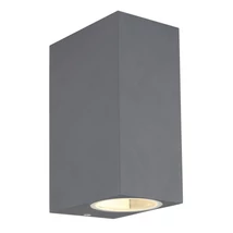Aplica exterior Globo VERONIKA aluminiu antracit sticla transparent GU10 2x 35W (nu contine) IP44 - 34164-2