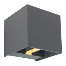 Aplica exterior Globo VERONIKA aluminiu antracit LED 1x 3W 3000K (inclus) IP44 - 34168