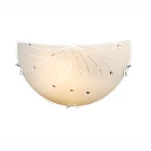 Aplica Globo CALIMERO I metal alb sticla satinat E27 1x 60W (nu contine) IP20 - 40402W