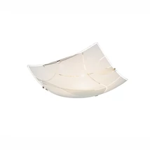 Plafoniera Globo PARANJA metal alb sticla satinat E27 1x 60W (nu contine) IP20 - 40403-1