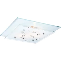 Aplica Globo JASMINA metal chrom sticla E27 2x 40W (nu contine) IP20 - 40408-2