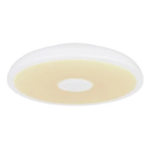 Plafoniera baie Globo RAFFY plastic alb plastic opal LED 1x 18W (inclus) IP44 - 41366W