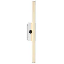 Aplica baie Globo VIGGO metal chrom plastic opal LED 1x 18W 3000K (inclus) IP44 - 41499C
