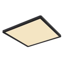 Plafoniera baie Globo SAPANA plastic negru plastic opal LED 1x 18W 3000K (inclus) IP44 - 41563-18B