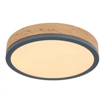 Plafoniera Globo DORO metal grafit plastic opal LED 1x 12W 3000K (inclus) IP20 - 416080WD1R