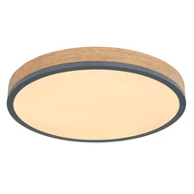 Plafoniera Globo DORO metal grafit plastic opal LED 1x 24W 3000K (inclus) IP20 - 416080WD2R
