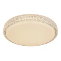 Plafoniera Globo OVI metal alb acril opal stralucitor LED 1x 22W (inclus) IP20 - 41749-22