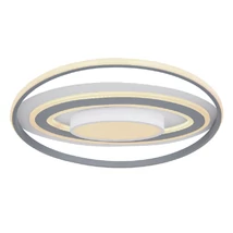 Plafoniera Globo LEOLA aluminiu alb plastic opal LED 1x 60W (inclus) IP20 - 48016-60