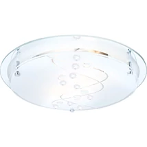 Plafoniera Globo BALLERINA I metal chrom sticla satinat E27 2x 60W (nu contine) IP20 - 48090-2
