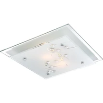 Plafoniera Globo BALLERINA I metal chrom sticla satinat E27 2x 60W (nu contine) IP20 - 48092-2