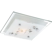 Plafoniera Globo BALLERINA I metal chrom sticla satinat E27 1x 60W (nu contine) IP20 - 48092