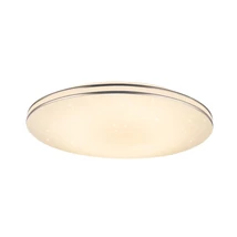 Plafoniera Globo PIERRE metal alb plastic opal LED 1x 24W 3000K (inclus) IP20 - 48388-24