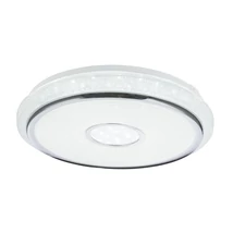 Plafoniera Globo DANI plastic alb plastic satinat stralucitor LED 1x 40W (inclus) IP20 - 48389-40