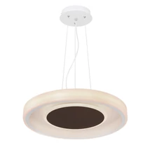 Pendul Globo GOFFI metal alb acril opal LED 1x 40W (inclus) IP20 - 48398-40H