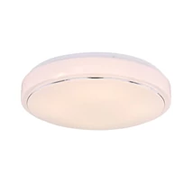 Plafoniera Globo KALLE metal alb plastic opal stralucitor LED 1x 24W (inclus) IP20 - 48408-24