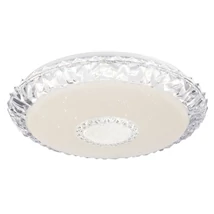 Plafoniera Globo EDDIE metal alb acril opal stralucitor LED 1x 40W (inclus) IP20 - 48413-40SH