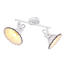 Spot Globo JOWITA metal alb ceramic alb E27 2x 40W (nu contine) IP20 - 54050-2