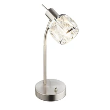 Veioza Globo KRIS metal nichel mat metal E14 1x 40W (nu contine) IP20 - 54356-1T