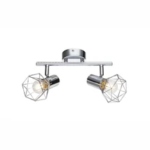 Spot Globo XARA I metal chrom metal E14 2x 40W (nu contine) IP20 - 54802-2