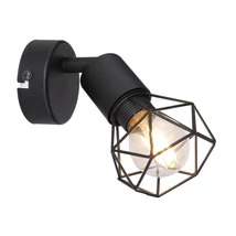 Spot Globo XARA I metal negru metal negru E14 1x 40W (nu contine) IP20 - 54802S-1