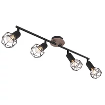 Spot Globo XARA I metal negru metal negru E14 4x 40W (nu contine) IP20 - 54802S-4H