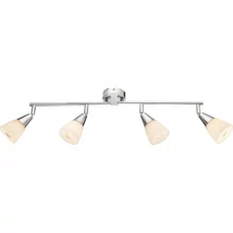Spot Globo TADEUS metal chrom sticla opal E14 4x 40W (nu contine) IP20 - 54919-4