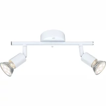 Spot Globo OLANA metal alb GU10-LED 2x 3W 3000K (inclus) IP20 - 57381-2L