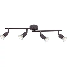 Spot Globo OLIWA metal ruginit GU10-LED 4x 3W 3000K (inclus) IP20 - 57382-4L