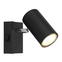 Spot Globo ROBBY metal negru mat metal negru mat GU10 1x 25W (nu contine) IP20 - 57911-1B