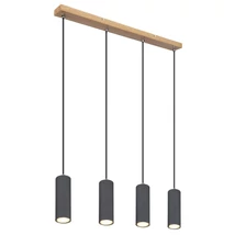 Pendul Globo ROBBY metal grafit metal grafit GU10 4x 35W (nu contine) IP20 - 57911-4HG