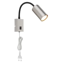 Aplica Globo ROBBY metal nichel mat metal nickel mat GU10 1x 25W (nu contine) IP20 - 57911W