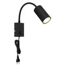 Aplica Globo ROBBY metal negru mat metal negru mat GU10 1x 25W (nu contine) IP20 - 57911WB