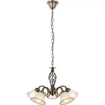 Candelabru Globo ODIN metal sticla satinat E27 5x 60W (nu contine) IP20 - 60208-5