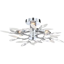 Plafoniera Globo VIDA metal chrom acril E14 3x 40W (nu contine) IP20 - 63160-3