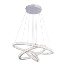 Pendul Globo MARILYN I metal chrom cristal K5 LED 1x 76W (inclus) IP20 - 67037-76