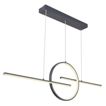 Pendul Globo BARRAL metal grafit metal grafit LED 1x 50W (inclus) IP20 - 67121-50G