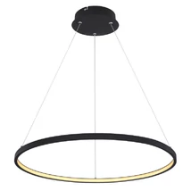 Pendul Globo RALPH metal negru mat metal negru mat LED 1x 29W 3000K (inclus) IP20 - 67192-29B