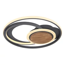 Plafoniera Globo NIRRA metal grafit acril opal LED 1x 45W 3000K (inclus) IP20 - 67256-45