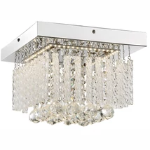 Plafoniera Globo MATHILDA metal chrom LED IP20 - 68396-12