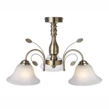 Plafoniera Globo POSADAS metal sticla E27 3x 60W (nu contine) IP20 - 69007-3