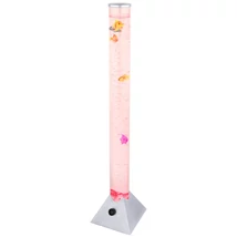 Lampadar Globo MENDOZA plastic argintiu plastic transparent LED-RGB 1x 0,06W (inclus) IP20 - 9016