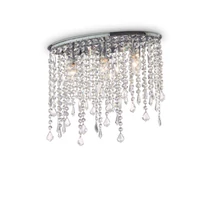 RAIN PL3 TRASPARENTE - IdealLux-008370 - Plafoniera