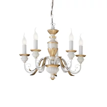 FIRENZE SP5 BIANCO ANTICO - IdealLux-012865 - Pendul